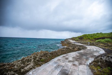 Miyakojima 'daki Ueno Alman Kültür Köyü' nden görüntü