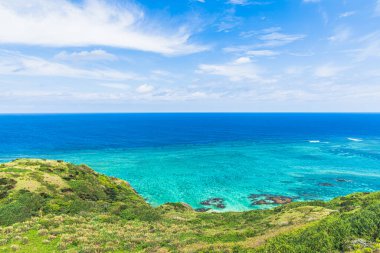 Hirakubozaki manzarası, Ishigaki Adası, Okinawa