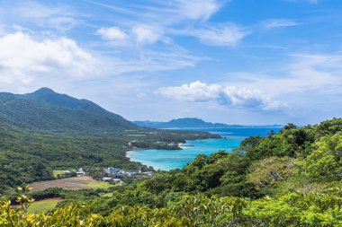 Okinawa, Ishigaki Adası: Gözlem güvertesinden muhteşem manzara
