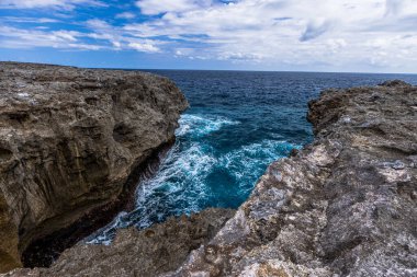 Takanazaki 'nin muhteşem manzarası, Hateruma Adası, Okinawa Bölgesi