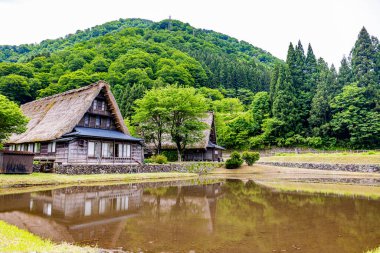 Gokayama - Suganuma Köyü Sahnesi