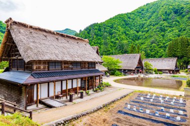 Gokayama - Suganuma Köyü Sahnesi