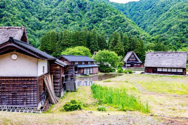 Gokayama - Suganuma Köyü Sahnesi