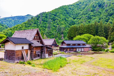 Gokayama - Suganuma Köyü Sahnesi
