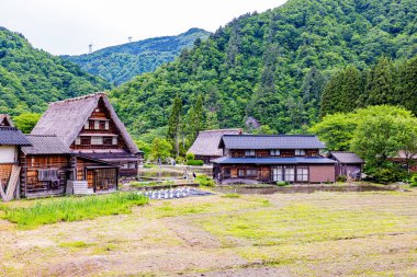 Gokayama - Suganuma Köyü Sahnesi
