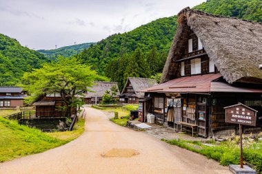 Gokayama - Suganuma Köyü Sahnesi