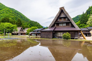 Gokayama - Suganuma Köyü Sahnesi