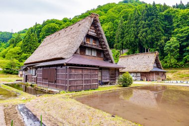Gokayama - Suganuma Köyü Sahnesi