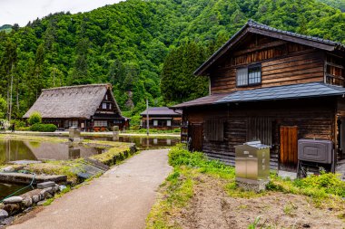 Gokayama - Suganuma Köyü Sahnesi