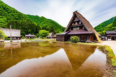 Gokayama - Suganuma Köyü Sahnesi