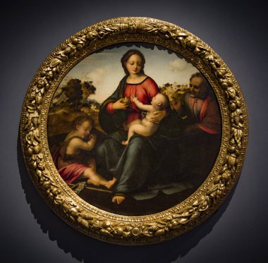 Floransa 'daki Accademia Galerisinde dini resimler sergilendi