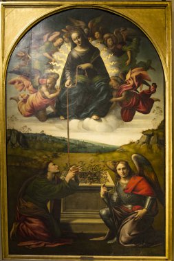 Floransa 'daki Accademia Galerisinde dini resimler sergilendi