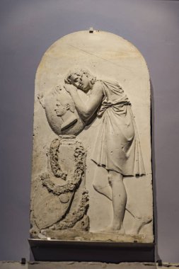 Heykel Floransa 'daki Accademia Galerisinde sergilendi