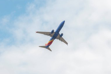 Houston 'daki Hobby havaalanında güneybatı uçağı