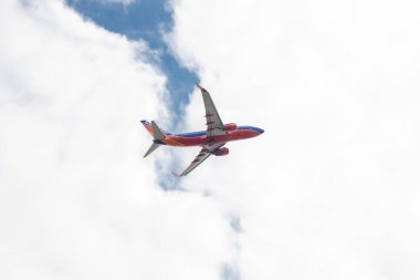 Houston 'daki Hobby havaalanında güneybatı uçağı