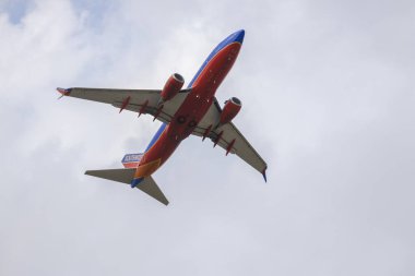 Houston 'daki Hobby havaalanında güneybatı uçağı