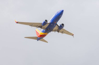 Houston 'daki Hobby havaalanında güneybatı uçağı