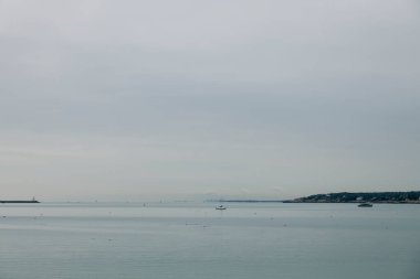 Kuzey Massachusetts sahilinden Boston manzarası