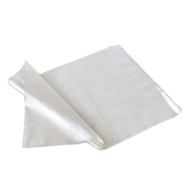 Çikolata ve diğer şekerlemeler için şeffaf plastik ambalaj beyaz arkaplan, şekerleme nesne fotoğrafçılığı üzerinde izole edilmelidir