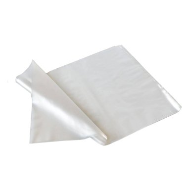 Çikolata ve diğer şekerlemeler için şeffaf plastik ambalaj beyaz arkaplan, şekerleme nesne fotoğrafçılığı üzerinde izole edilmelidir