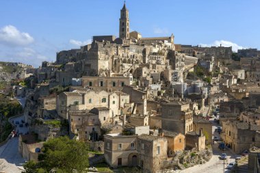 İtalya'da Matera görünümü