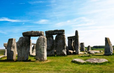 Stonehenge, Neolitik taş çember anıtı, UNESCO Dünya Mirası Alanı, Wiltshire, İngiltere, Birleşik Krallık, Avrupa