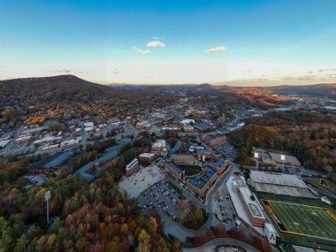 Bir hava aracı çekiminde Kidd Brewer Stadyumu, Appalachian Devlet Üniversitesi 'nde 