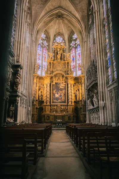 Rouen Katedrali (Notre-Dame de Rouen) sunağı Roeun, Normandiya, Fransa