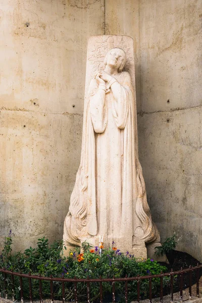 Rouen, Normandiya, Fransa 'daki Aziz Joan Anıtı