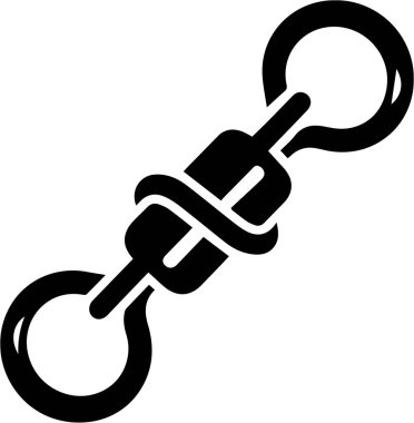 Ayrıntılı zincirli siyah demir pranga