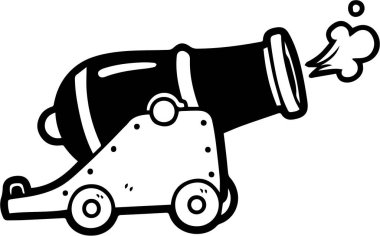 Tarihi bir top atışının ayrıntılı çizimi