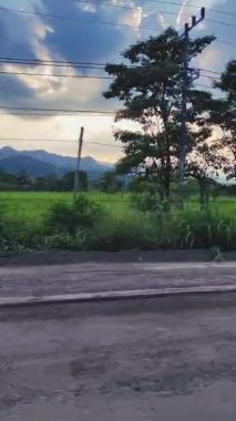 Kırsal Chiapas, Meksika 'nın el kamerasıyla çekilmiş bir fotoğraf.