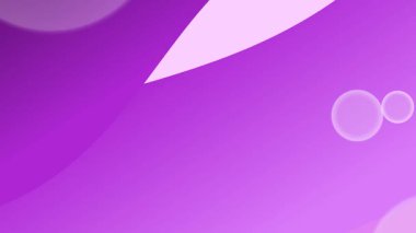 Parlayan bokeh ışıklarıyla mor bir arkaplan ve hareket eden bir açık mor şekil dinamik ve geleceksel bir görsel etki yaratır.