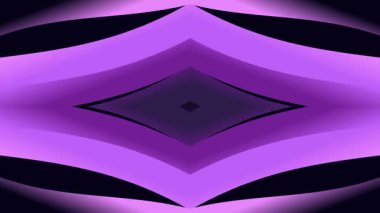 Büyüleyici bir mor desen, simetrik bir dizayn içinde yavaşça kayar ve akar, derinlik ve görsel bir ilgi hissi yaratır..