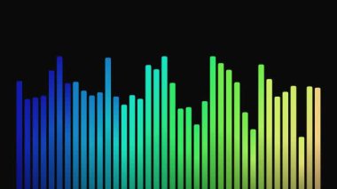 Renkli çizgileri olan vektör arkaplanı.