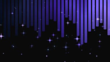 gece şehri siluet vektör arkaplanı.