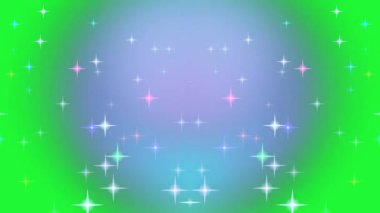 Bokeh ışıkları ve yıldızlarıyla soyut arkaplan