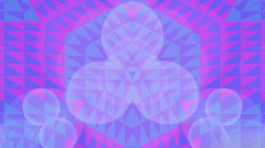 Bu video canlı, kaleydoskopik bir animasyon içerir, bir palet neon mor, morumsu ve koyu mavi tarafından hükmedilir. Görsel yapı, birbirine kenetlenmiş üçgenler ve altıgenlerin karmaşık simetrik ızgarası üzerine inşa edilmiştir..