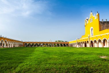 San Antonio de Padua Manastırı Izamal, Yucatan.