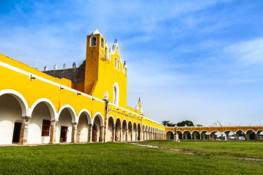 San Antonio de Padua Manastırı Izamal, Yucatan.
