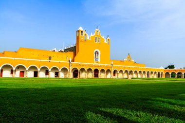 San Antonio de Padua Manastırı Izamal, Yucatan.
