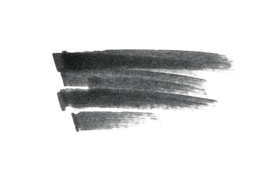 El çizimi siyah işaret fırça darbeleri dokusu beyaz veya şeffaf png üzerinde izole