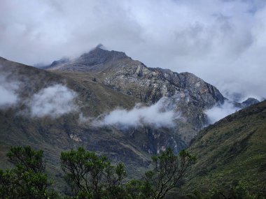 Cordillera Blanca 'nın Panoramik Görünümü