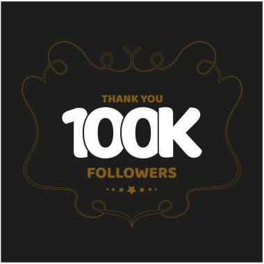 Sosyal medyada 100 bin takipçiyi tamamladıkları için Post 'a teşekkür.