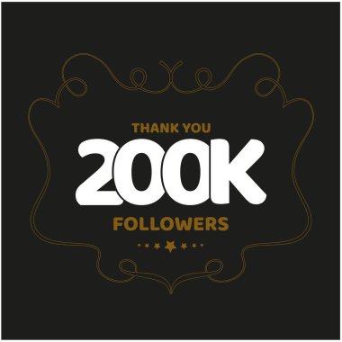 Sosyal medyada 200 bin takipçiyi tamamladıkları için Post 'a teşekkür.