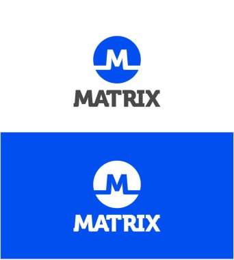 Matris logosu. Matris mavisi logo.