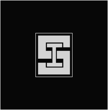 Bu bir monogram. Black IS logosu.