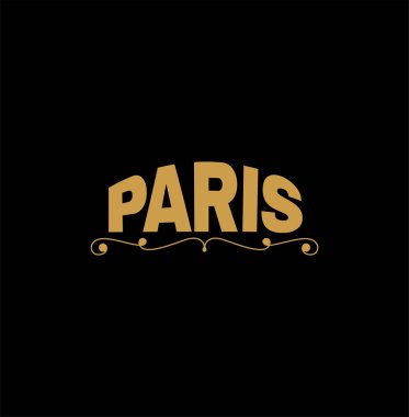 Paris hat sanatı isim vektörü. 