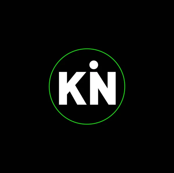 Монограмма Компании Kin — стоковый вектор