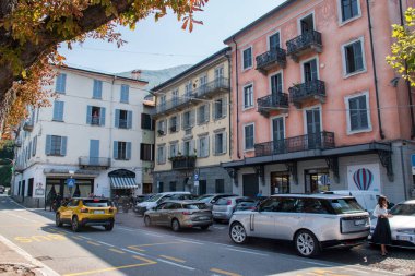 Como Lake, Lombardy, İtalya 'da Bellano Resort' ta güzel bir şehir. Bellano, İtalya 'nın Lombardiya bölgesinde Como Gölü' nün doğu kıyısında yer alan pitoresk bir kasabadır..